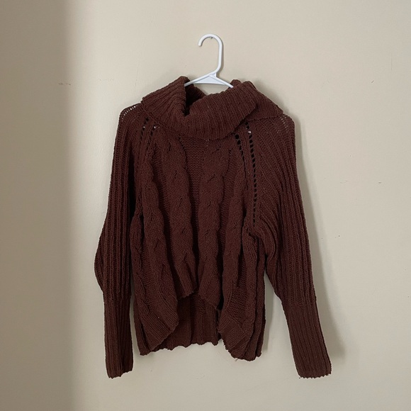 Brown Knit Sweater - Picture 1 of 2
